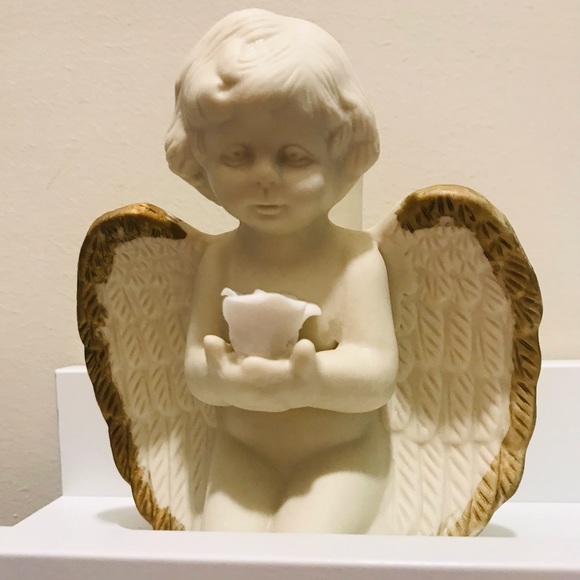 BUNDLE: Small Angel 👼 candle holder & 2 urn 🕯 - Picture 4 of 12